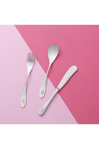 Hisar Aqua 3 Piece Children's Cutlery Set