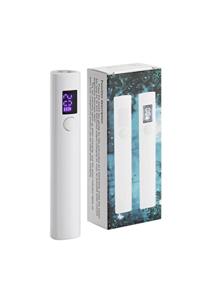Choice مجفف أظافر محمول سريع الجفاف بمنفذ USB YZ07 أبيض اللون مزود بمصباح أظا...