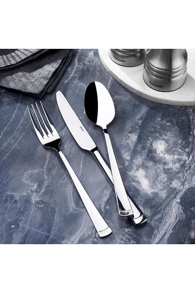 Hisar Marmaris 84 Piece Cutlery Set for 12 Persons