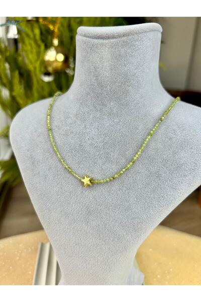 Doğaltaş قلادة زيبيرسيت (بيريدوت)