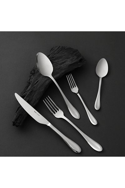 Hisar Tuscany 84 Piece Cutlery Set for 12 Persons