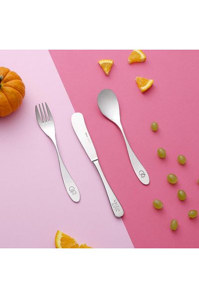 Hisar Aqua 3 Piece Children's Cutlery Set