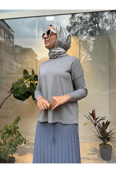 Invee İNVEE Туніка 5879 Сірий