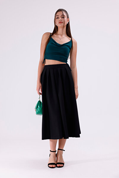 LA PANTE Fusta pentru femei Fusta midi Fusta hijab Fusta pentru femei Fusta e...