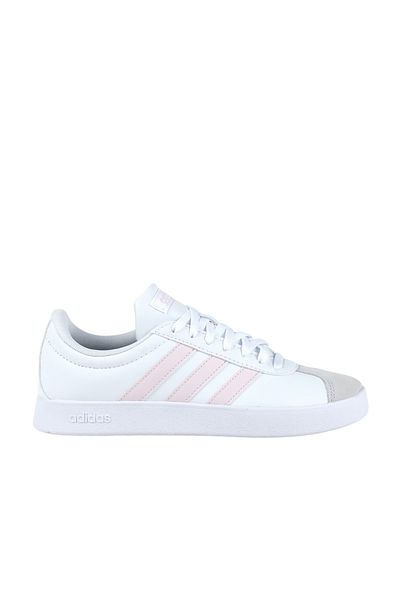 adidas Vl Court Base Women's White Sports Shoes (Id3717)