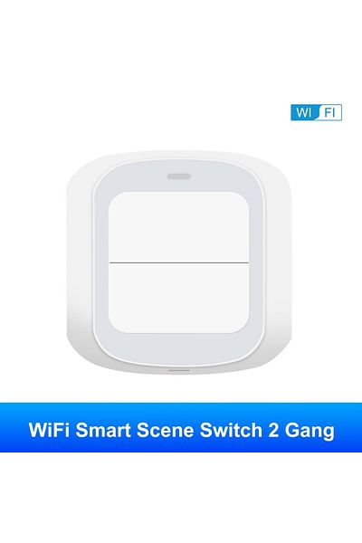 Choice Wifi Version Girier Tuya Zigbee/wifi Scene Switch Wireless Push Button Panel For Smart Home Automati