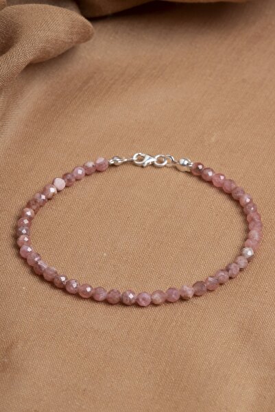 OSMANLI DEĞERLİ TAŞ Sertifikalı Rodokrozit Doğal Taşı Bileklik