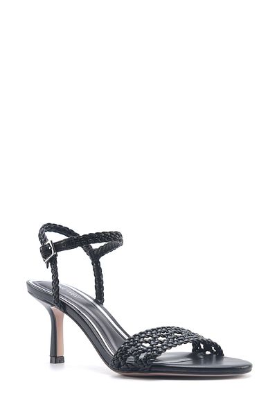 Nine West Lamarta 5Fx Black Women's Heeled Sandals