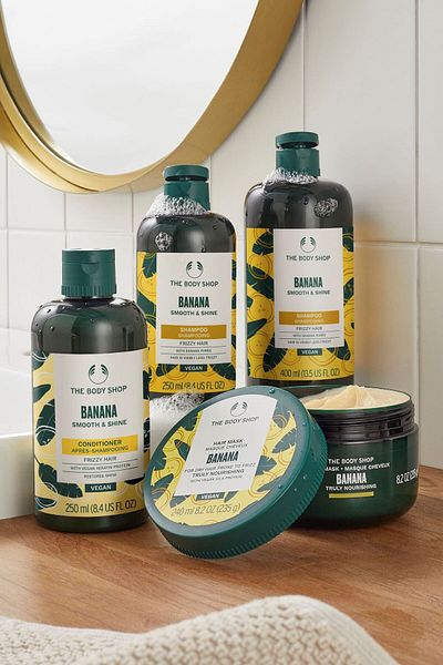 THE BODY SHOP BALSAM DE PAR CU BANANA 250 ML