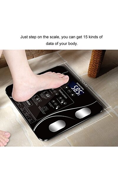 Denx High Precision Digital Bmi Intelligent Electronic Body Weight Scale, Digital Scale