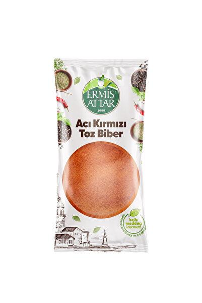 Ermiş Attar Acı Kırmızı Toz Biber 75 Gram Katkısız %100 Acı Biber Ermiş Attar