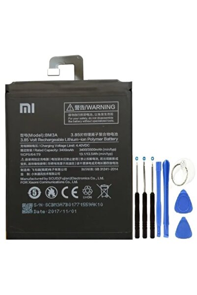 AXYA Xiaomi Mi Note 3 Pil Batarya + Tamir Seti Bm3a