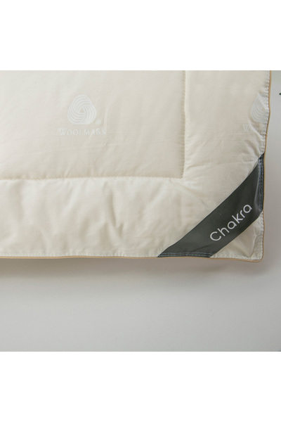 Chakra Warm Yün Yorgan 155x215 Cm Beyaz