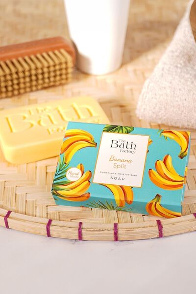 THE BATH FACTORY Nemlendirici El - Yüz Ve Vücut Sabunu - Muzlu