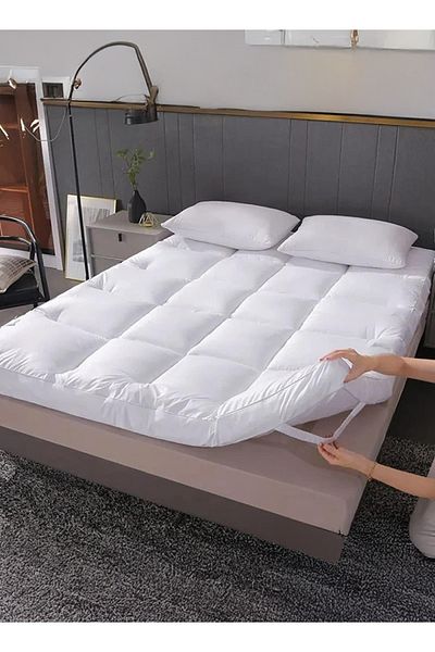 BACK COMFORT غطاء مرتبة من الألياف الدقيقة من سوفت سليب، ٥ سم، بزوايا مطاطية