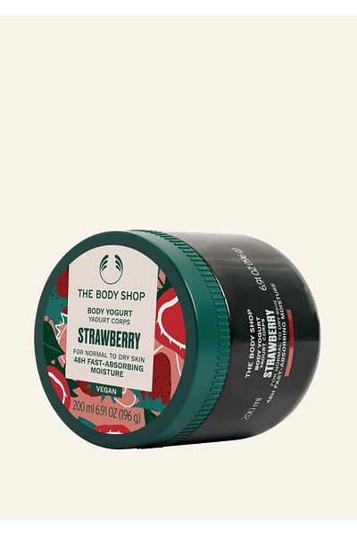 THE BODY SHOP Iaurt de corp, Strawberry, 200 ml