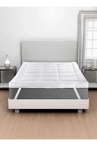 BACK COMFORT ComfortTop | Microfiber Mattress Topper 8 cm, Rubber Corners