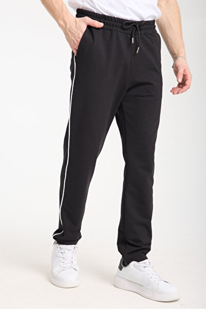 Newzbab Stripe Detail Classic Men's Sweatpants