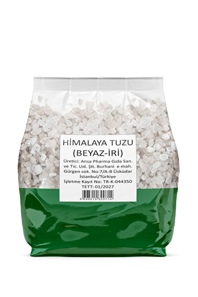 ansapharma Himalaya Tuzu 1000 G Beyaz İri