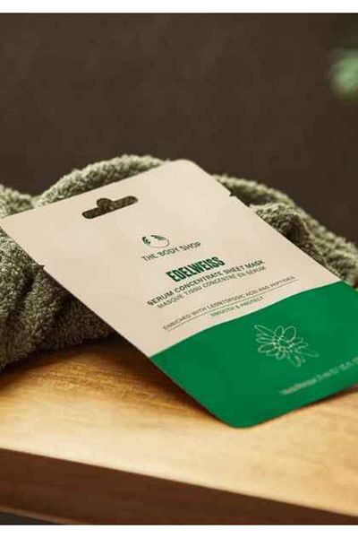 THE BODY SHOP EDELWEISS NAPKIN MASK 21ML