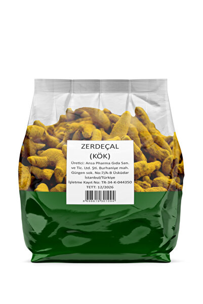 ansapharma Zerdeçal Kök 500 G 1. Kalite