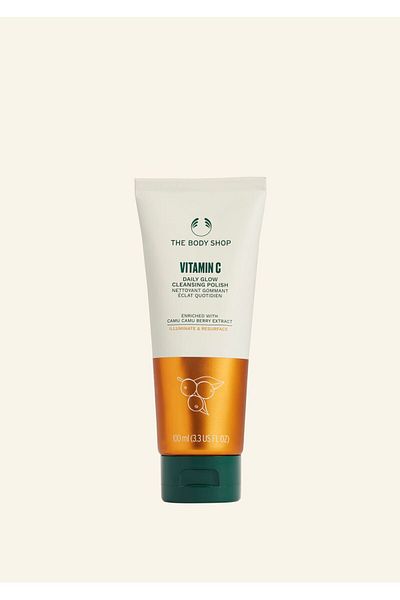 THE BODY SHOP LOTIUNE PENTRU SPALAT SI EXFOLIAT TENUL VITAMINA C 100 ML
