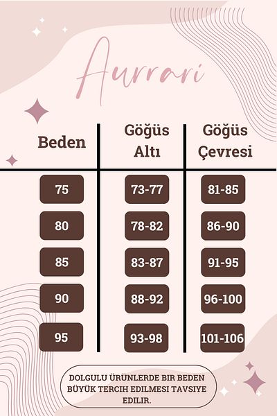 AURRARİ Sutien cu sârmă necăptușit pentru femei