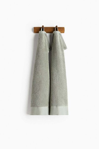 H&M 2-pack cotton terry guest towels