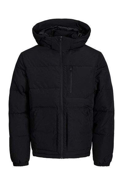Jack & Jones Men's Hooded Zippered Puffer Coat - Otto
