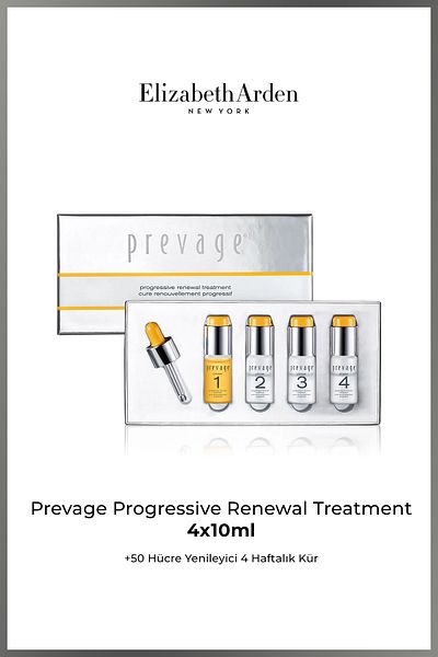 Elizabeth Arden 4 Week Cure - Prevage Progressive Renewal Treatment 4 X 10ml