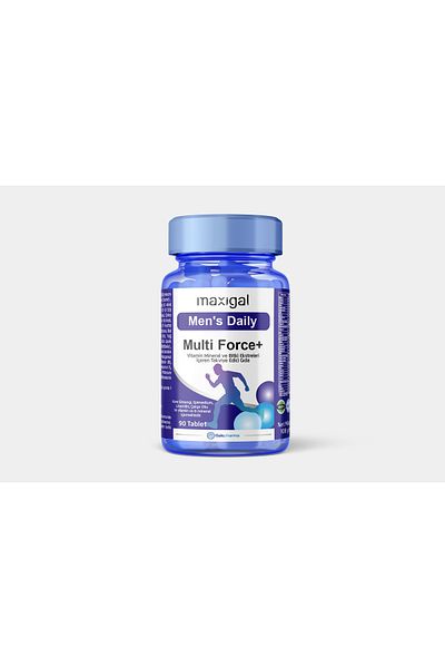 Maxigal Man's Daily Multi Force Vitamin, Mineral and Plant Extracts Supplementing Food