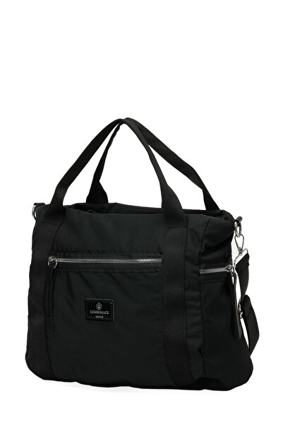 lumberjack Geantă de umăr pentru femei PRST PRF KL 5FX neagră