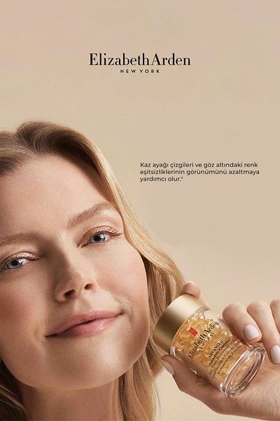 Elizabeth Arden مصل محيط العين المضاد للشيخوخة - كبسولات سيراميد مصل العين اليومي لاستعادة الشباب 60 قطعة