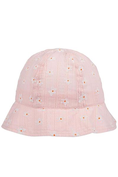 wakawakakidsstore Flower Patterned Baby Girl Hat