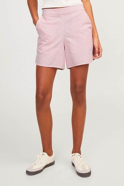 JJXX Jxsıva Oxford Shorts Wvn Red Women's Shorts