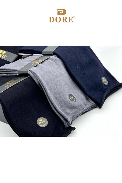 Dore Original Men's 6 Pairs Premium Bamboo Diabetic Candy Elasticated Seamless Long Socks Set of 6