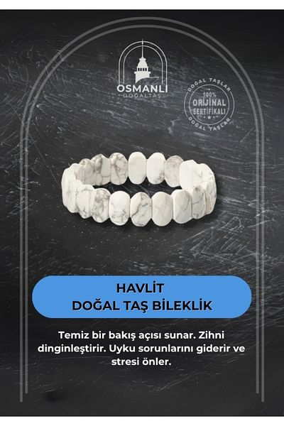 OSMANLI DOĞAL TAŞ سوار هافليت من الحجر الطبيعي واسع القطع