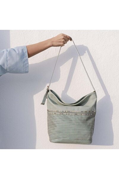 David Jones Kadın Omuz Çantası Açık Yeşil