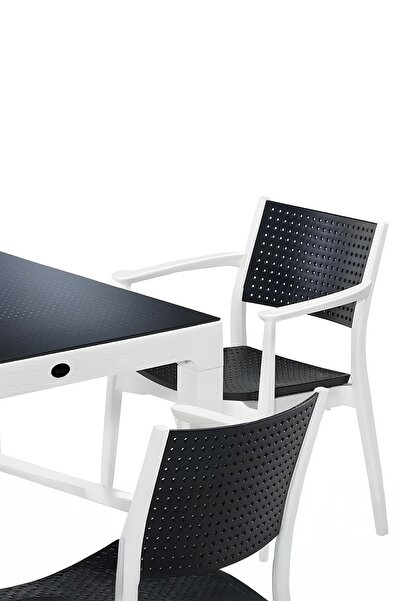 Niron Irmak 7 Parça Masa & Sandalye Takımı - Zarif ve Uzun Ömürlü Bahçe Seti (6+1)