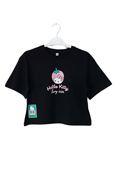 ww waka waka kids store Hello Kitty Κοριτσίστικο μπλουζάκι με θέμα τη φράουλα