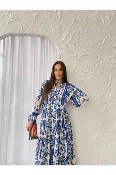 BURCU TESETTÜR Brc1131 Viscose Dress