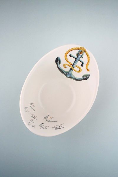 Bursa Porselen Dekor Sailor Porcelain Salad/Fruit Bowl