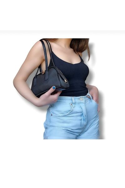 Butik Geantă de umăr neagră