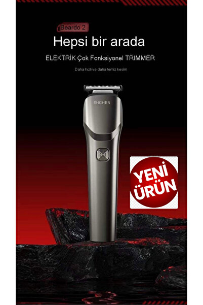 Xiaomi Enchen Beardo 2 Çok Fonksiyonlu Tüm Vucüt Için Uygun Şarjlı Saç Ve Sakal Traş Makinası