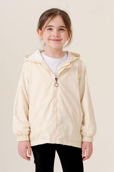 ASYAKİDS CLUB Girl's Hooded Pocket Lined Seasonal Raincoat