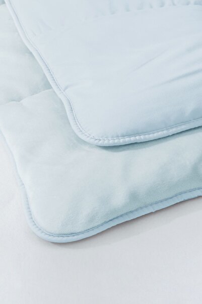 Yataş Macaron Çift Kişilik Wellsoft Yorgan - Mavi - 250 gr