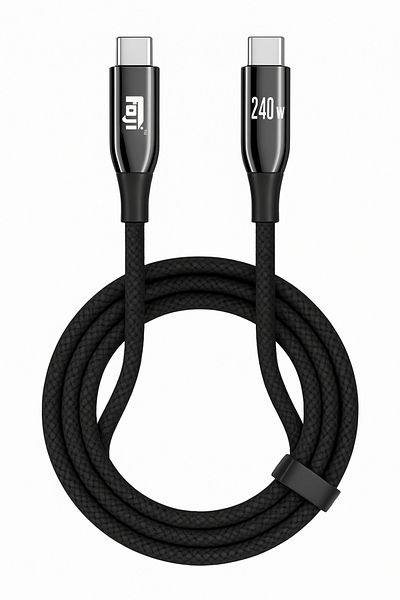 Foji 240W High power PD3.1 Fast charge protocol E-marker chip Fast Charging Charger Data Cable 2M