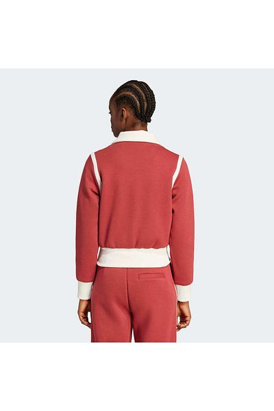adidas Originals Premium Collared Women's Red Jacket (Jd1925)