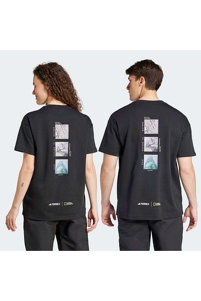 adidas National Geographic Graphics Short Sleeve T-Shirt (Unisex)