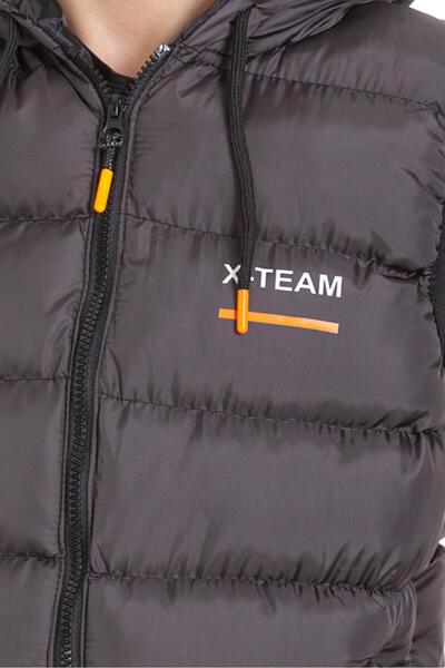 ASYAKİDS CLUB Φουσκωτό γιλέκο με κουκούλα